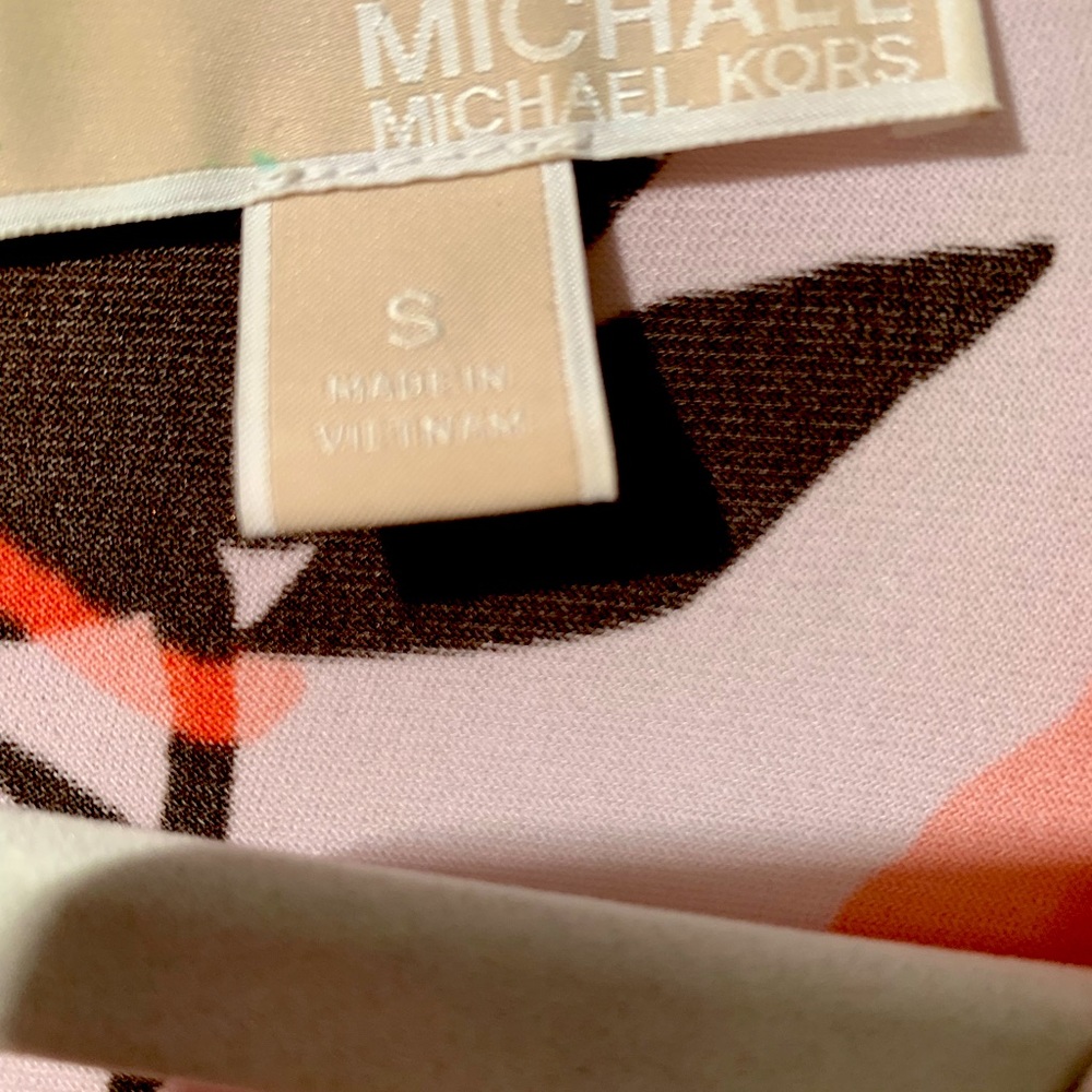 MK ~ Michael Kors Trendy Floral Print Dress size S - Picture 7 of 7